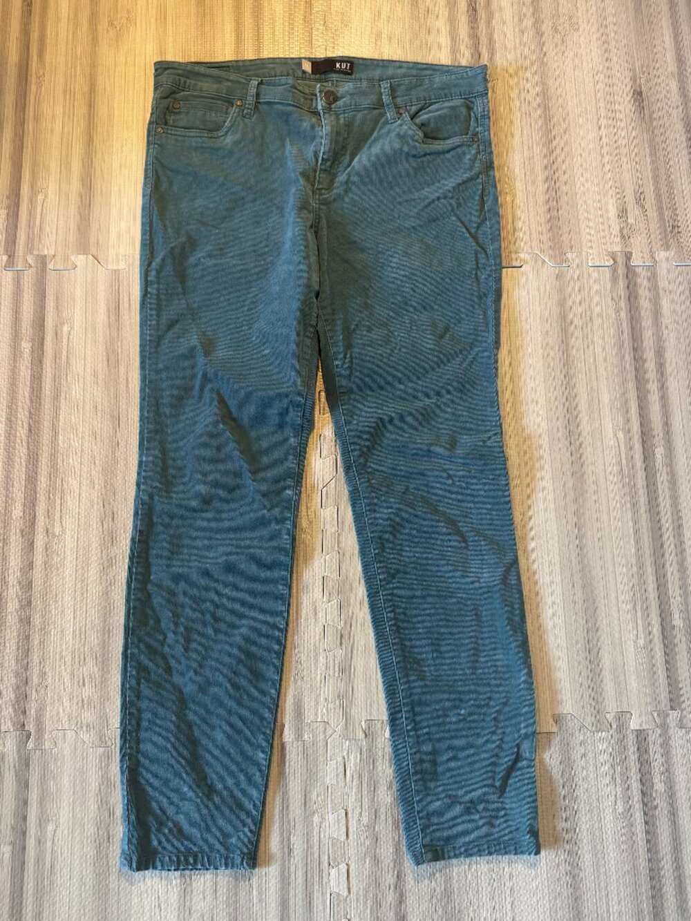 Kut From The Kloth Diana High Rise Fab Ab Skinny Corduroy Pants